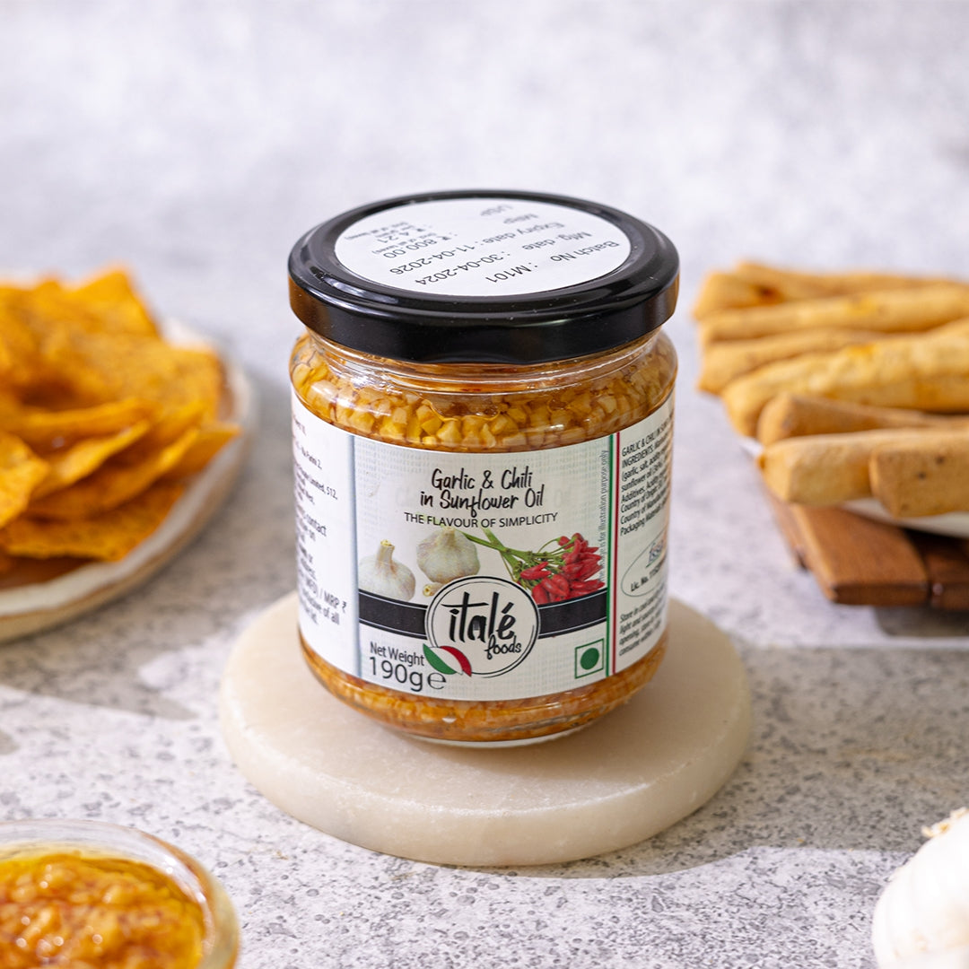 Italé Foods Garlic Chili Sunflower Sauce 190g – Italian | Fulminoso