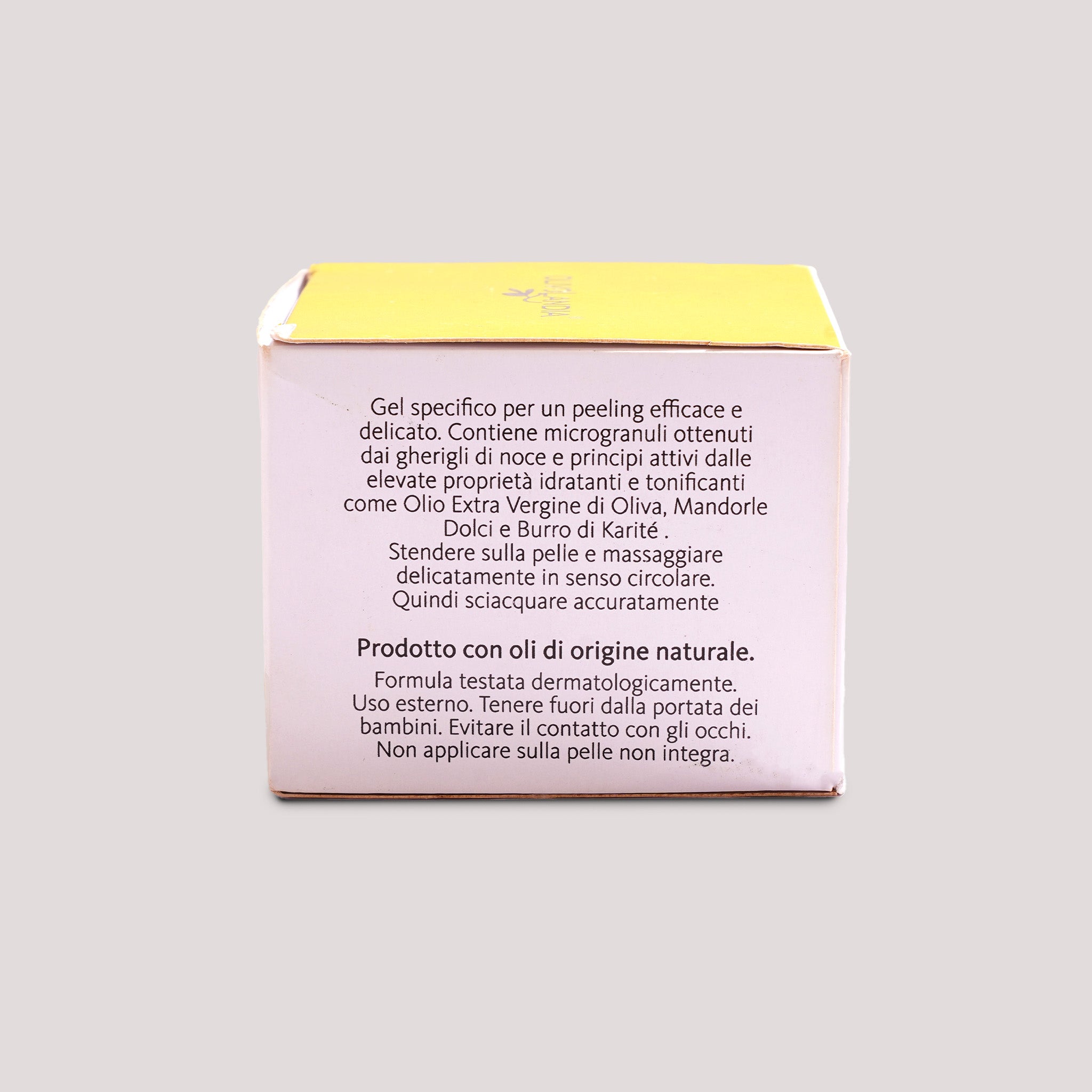 Olive-Based Exfoliating Facial Scrub 50ml – Olivolandia | Fulminoso