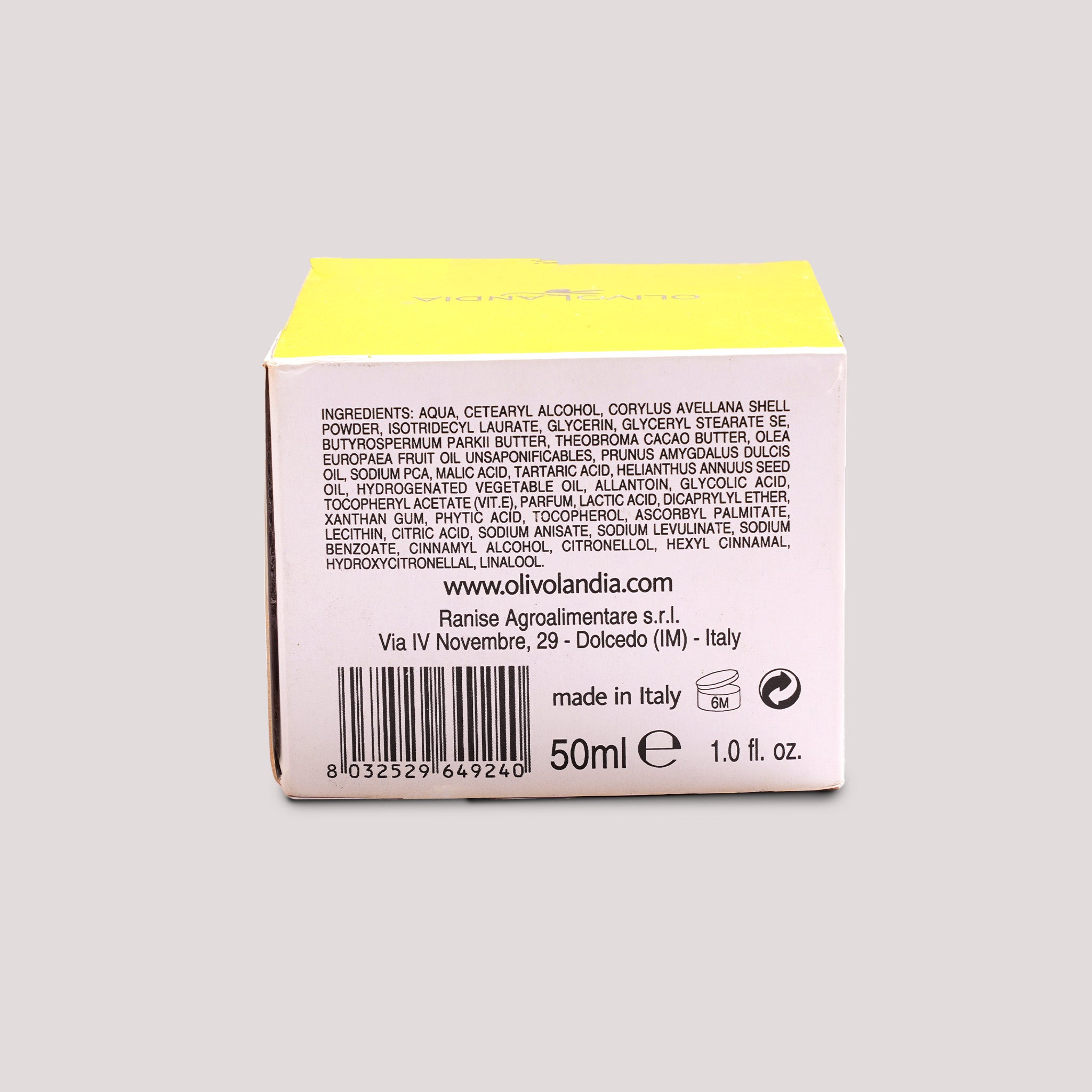 Olive-Based Exfoliating Facial Scrub 50ml – Olivolandia | Fulminoso