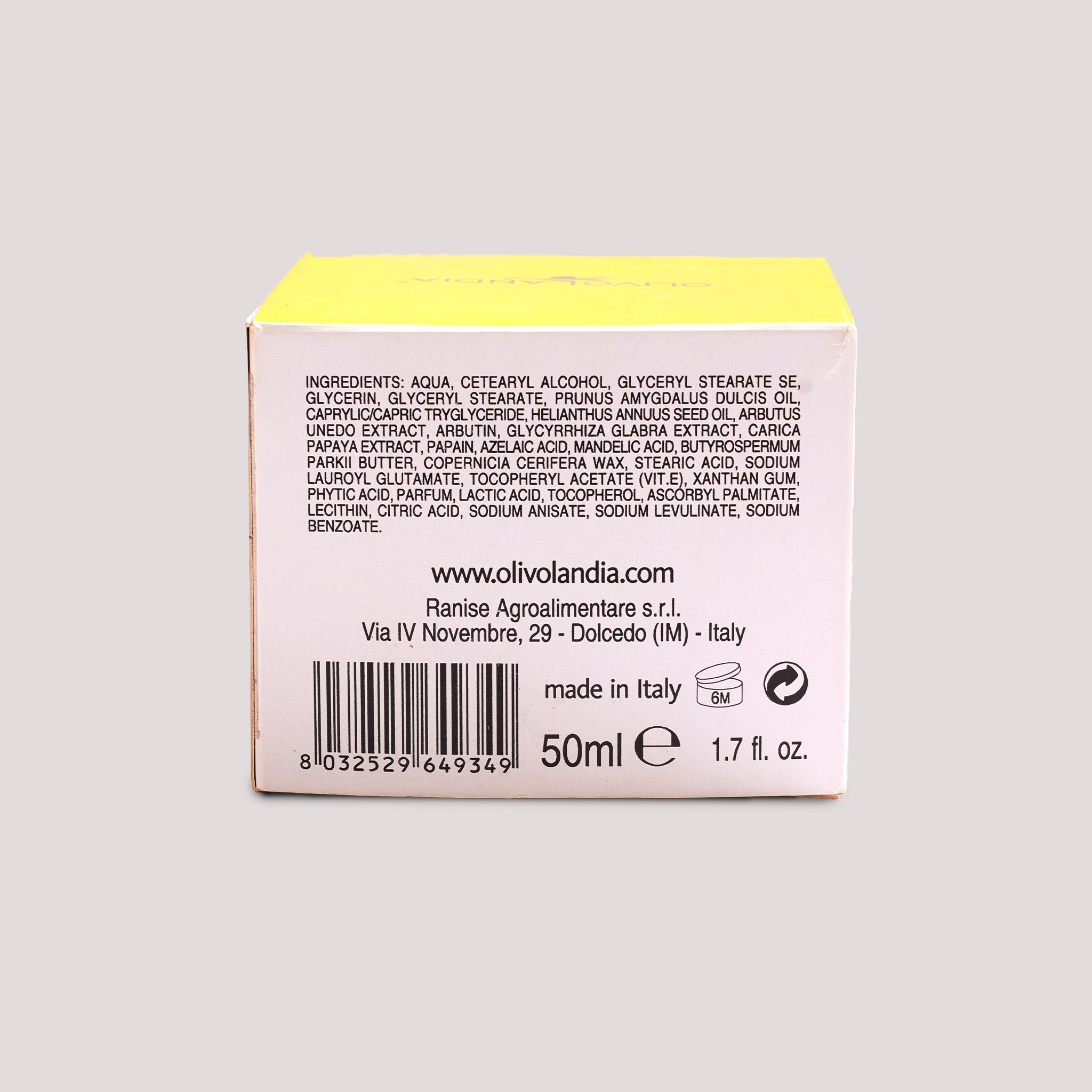 Olive-Based Lightening Anti-Dark Spots Cream 30ml – Olivolandia | Fulminoso