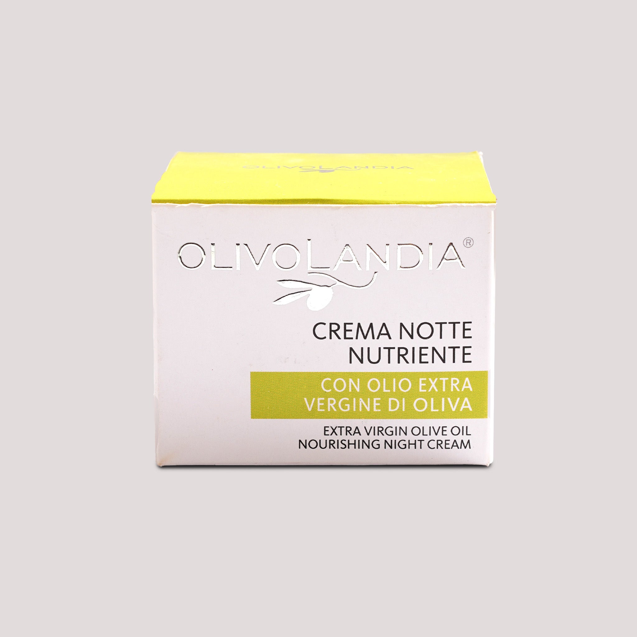 Olive-Based Nourishing Night Cream 50ml – Olivolandia | Fulminoso