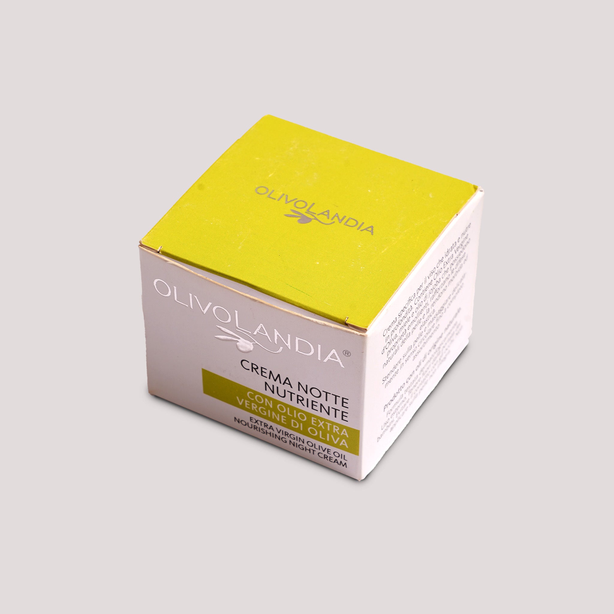 Olive-Based Nourishing Night Cream 50ml – Olivolandia | Fulminoso