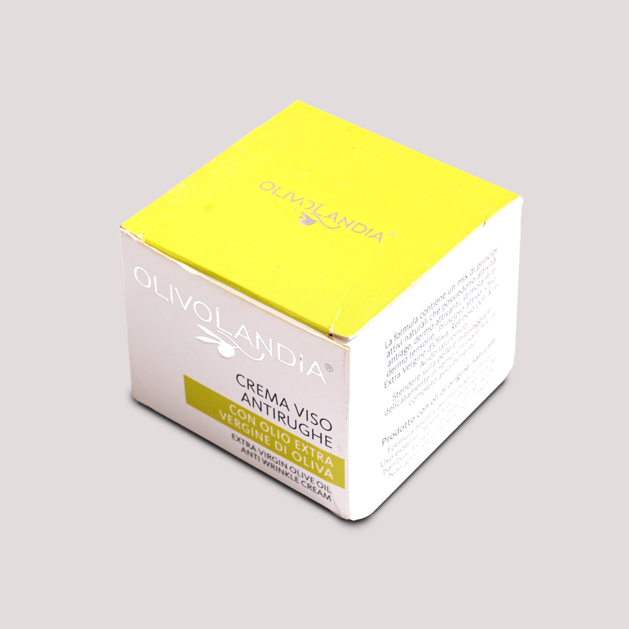 Olive-Based Anti-Wrinkle Face Cream 50ml – Olivolandia | Fulminoso