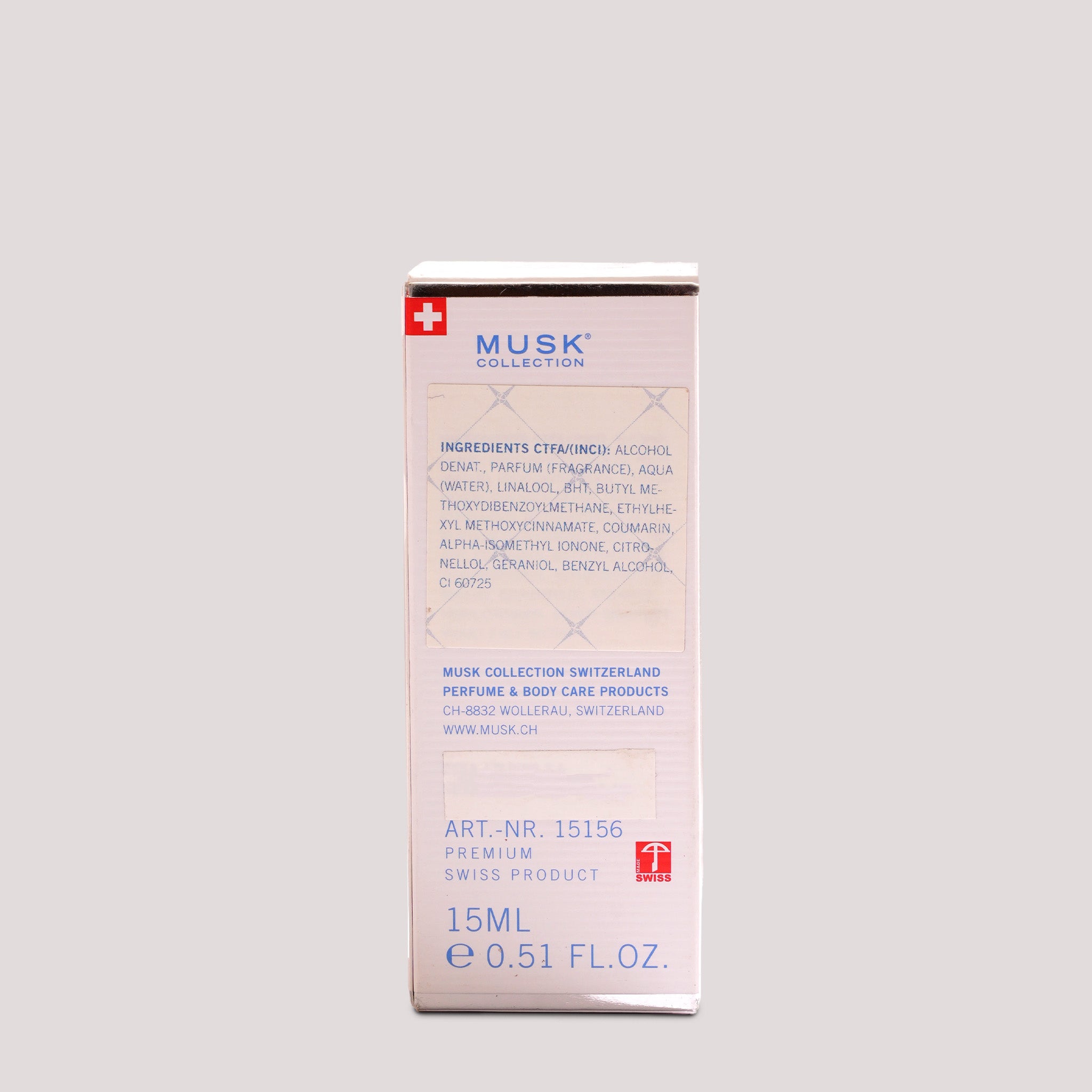 White Musk Eau de Parfum 15ml – Musk Collection | Fulminoso