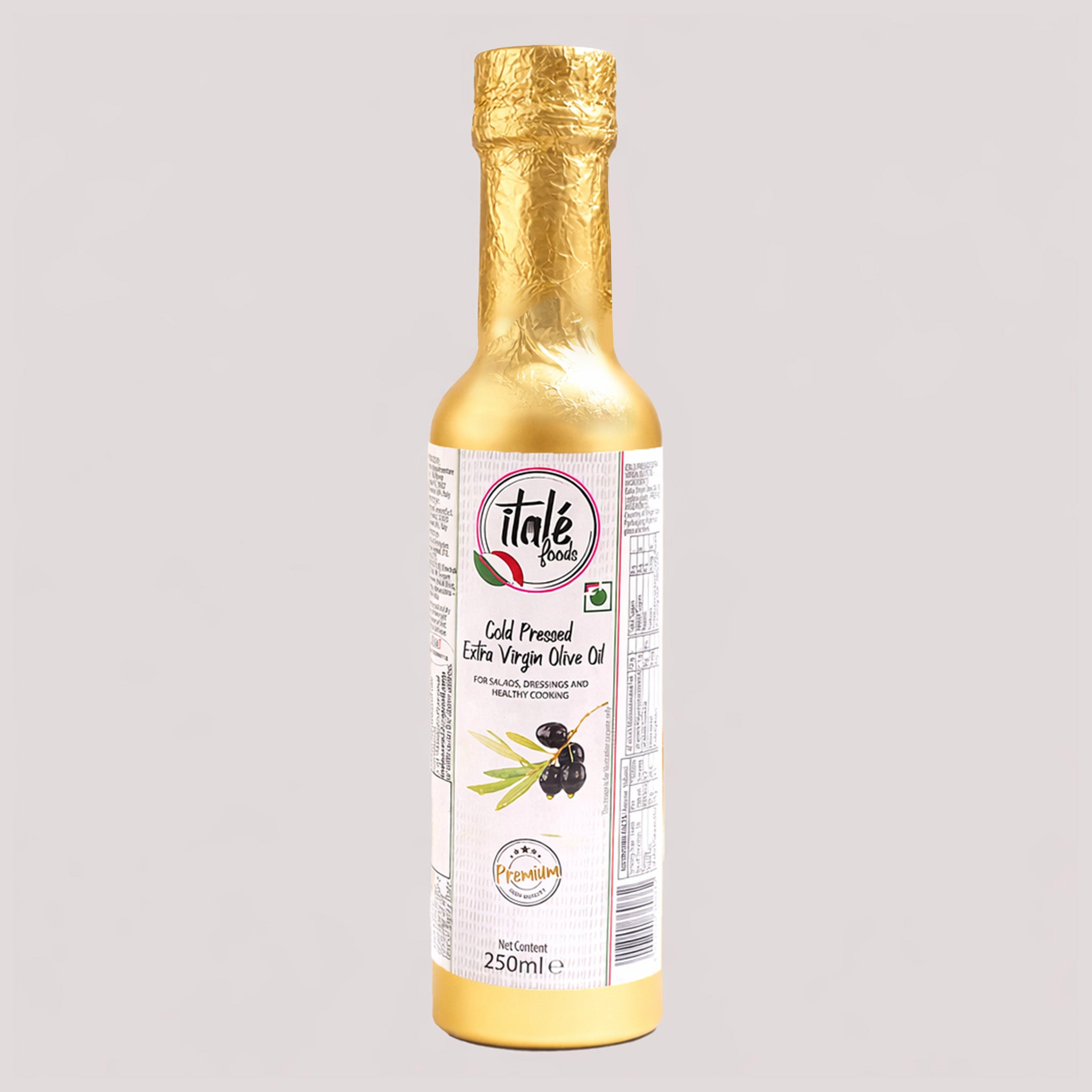 Italé Foods Cold Pressed Extra Virgin Olive Oil 250ml – Liguria Italy | Fulminoso