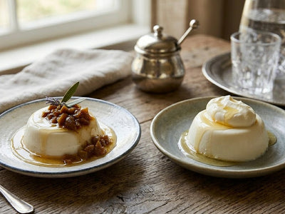 Panna Cotta Al Miele E Olive